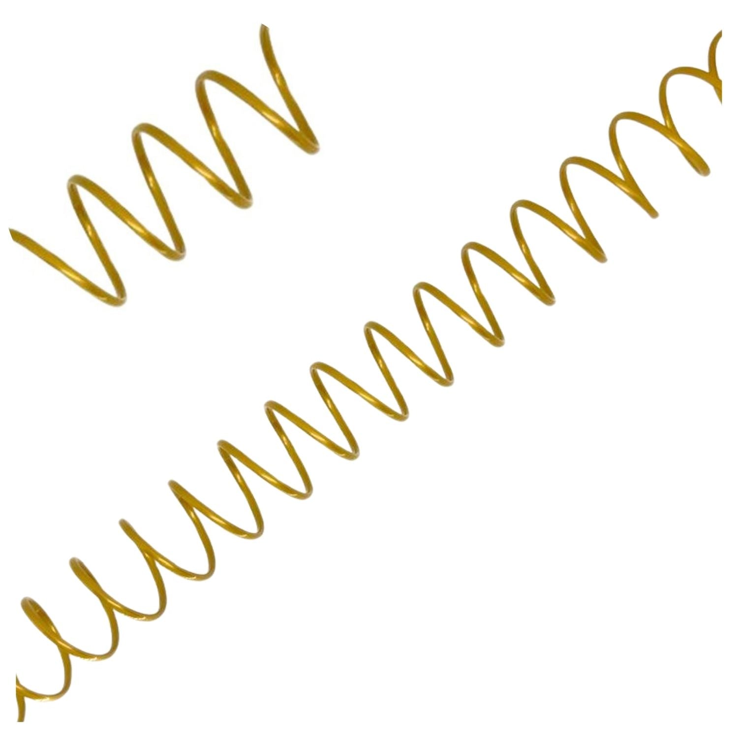 5 Espirales para Encuadernación 2:1, 25mm, Color 