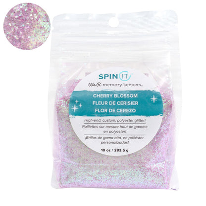 Spin It Glitter Mix Cherry Blossom / Mezcla de Diamantina Flor de Cerezo Adornos / Embellishments We R Memory Keepers