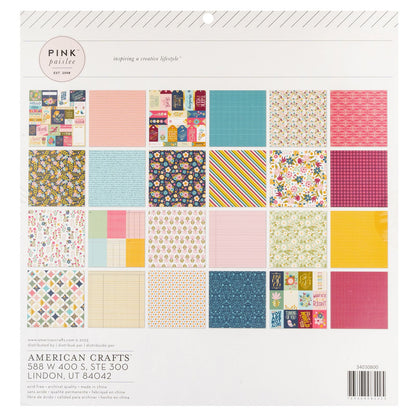Joyful Notes Paper Pad 12" / Block Papel Notas de Alegría Papel American Crafts