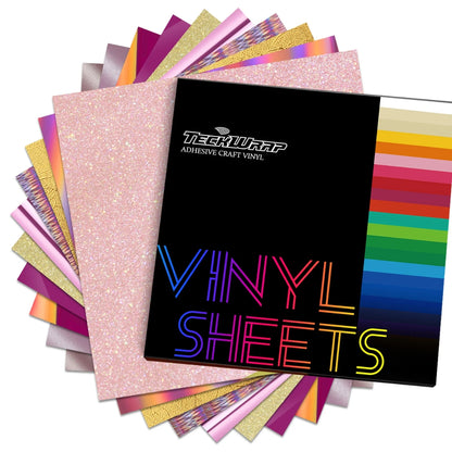 Aurora Sheets Pack / 10 Hojas de Vinil Adhesivo Variado Aurora Viniles Teckwrap