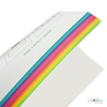Bright Days Textured Cardstock / Block De Cartulina Texturizada Doble Cara Descontinuado American Crafts
