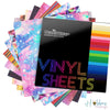 Glitter Brush Vinyl Sheets Pack / 9 Hojas de Vinil Glitter