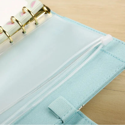 5 Bolsas Organizadoras con Zipper para Carpeta Almacenamiento y Organización Totally Tiffany