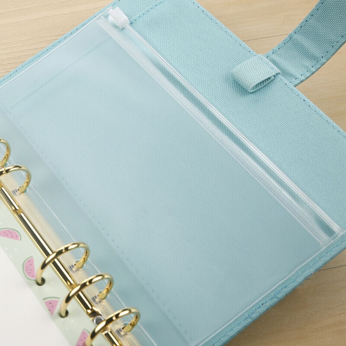 5 Bolsas Organizadoras con Zipper para Carpeta Almacenamiento y Organización Totally Tiffany