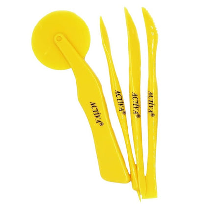 Activ-Tools Clay Tools / Set de Herramientas para Arcilla Herramientas para Modelado ACTIVA
