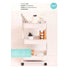 A la Cart Storage Cart Off White / Carrito Organizador Blanco con Ruedas de Plástico Almacenamiento y Organización American Crafts