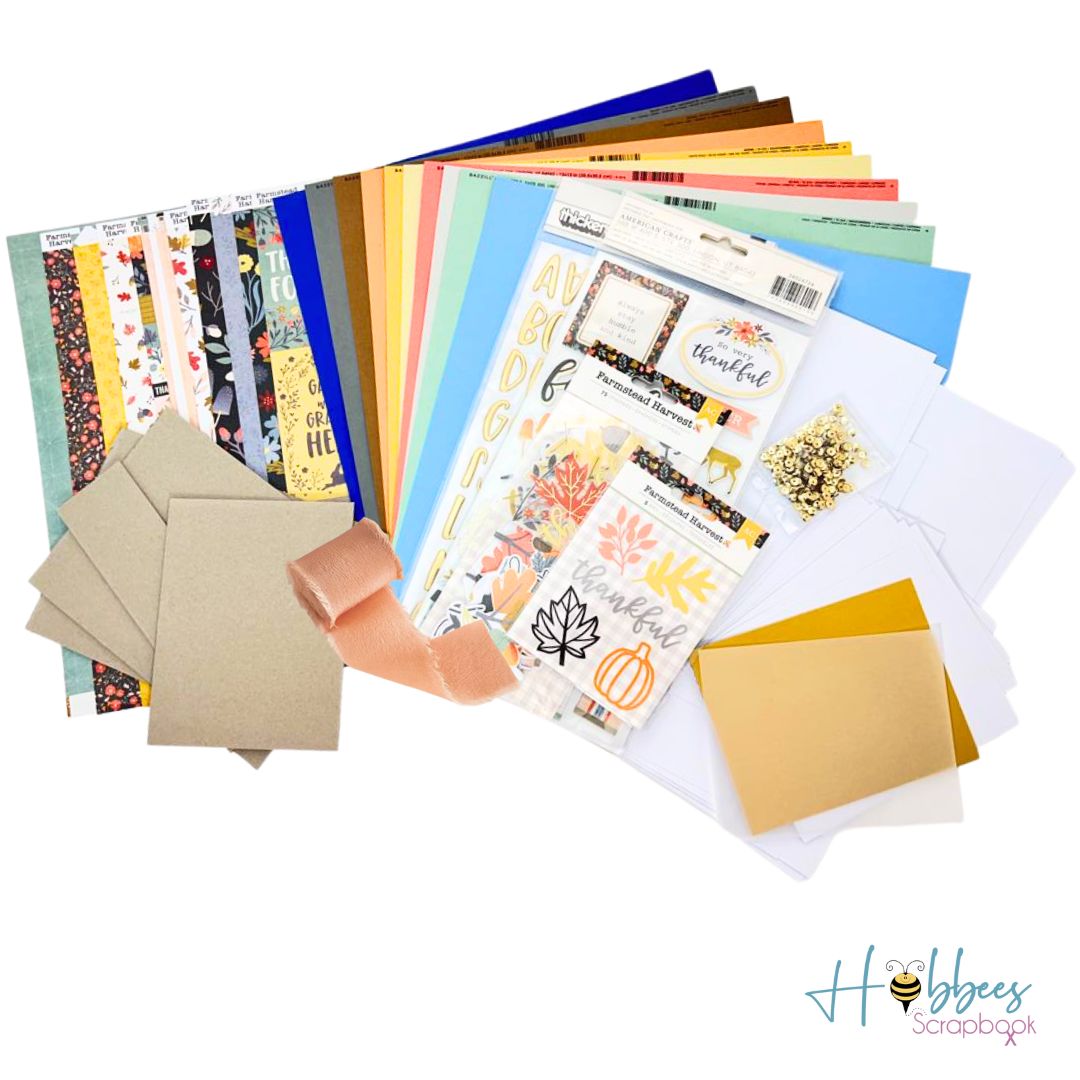 Kit para Hacer Album Mabel Monteagudo con Acceso a la Clase Incluido Kits / Sets American Crafts