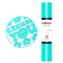 Tiffany Puff Heat Transfer Vinyl / Vinil Termoadhesivo 3D Aqua Viniles Teckwrap