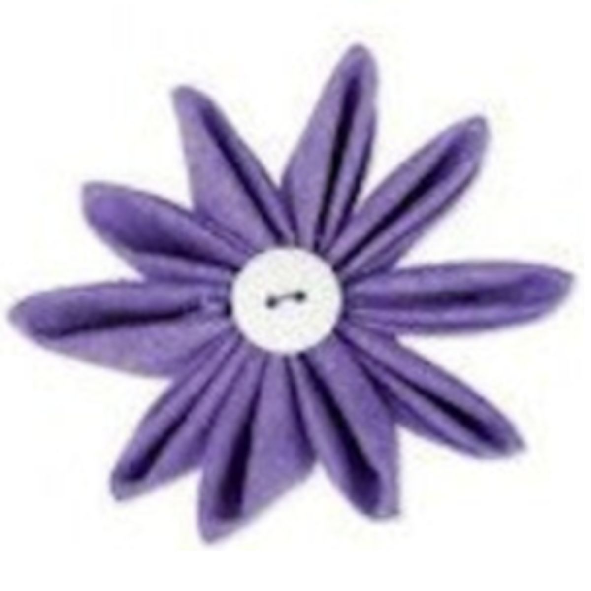 Plantilla para hacer flores de tela / Kanzashi Gathered petal large Costura Clover