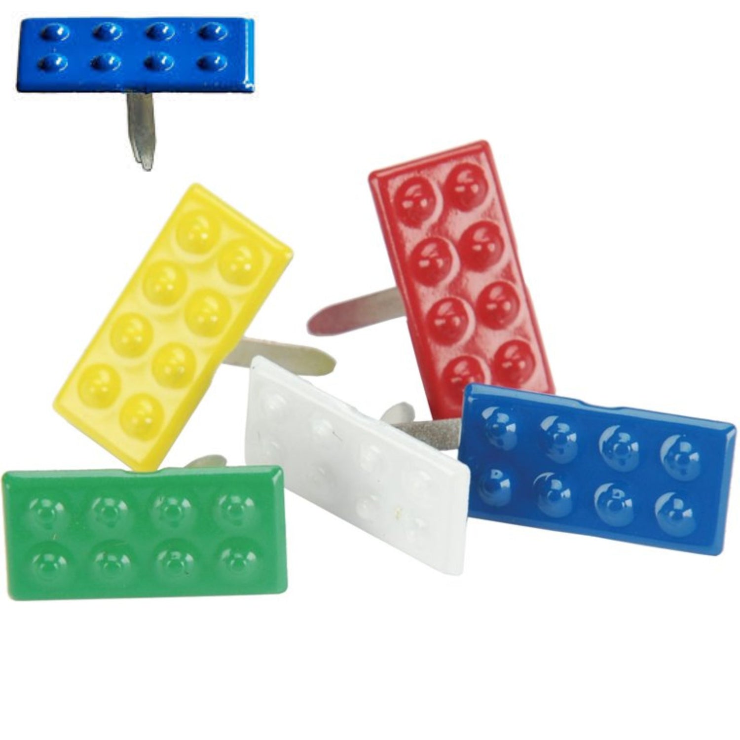 Building Block Brads / Sujetadores Lego Adornos / Embellishments Eyelet Outlet