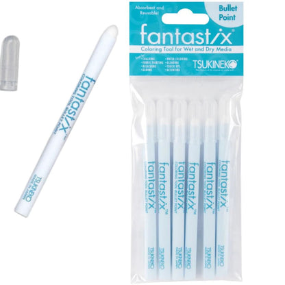 Fantastix Coloring Tools Bullet Point / Herramientas Absorbentes para Colorear Marcadores &amp; Plumones TSUKINEKO