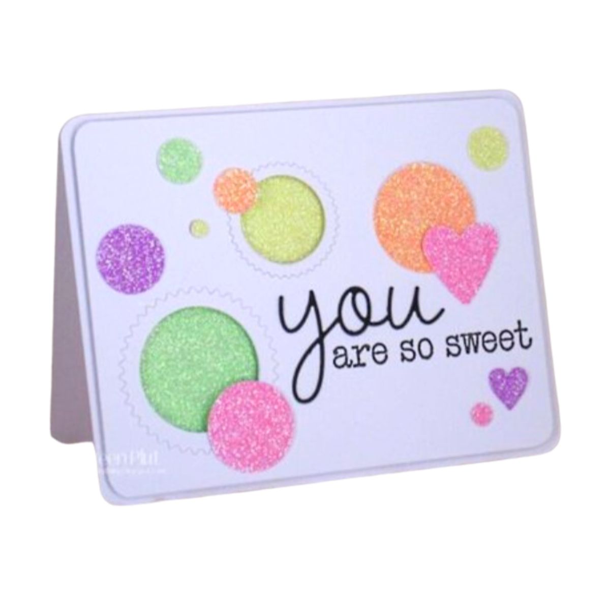 Stardust Glitter Purple Fusion / Diamantina Morado Adornos / Embellishments Debbi Moore