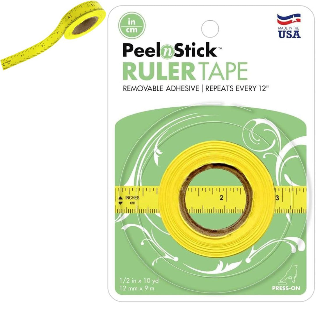 PeelnStick Removeable Ruler Tape / Cinta de regla Removible Costura iCraft