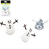 Snowman Brads / Sujetadores Muñecos de Nieve Adornos / Embellishments Eyelet Outlet