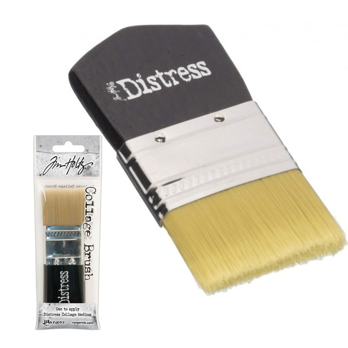 Distress Collage Brush 1.25&quot; / Brocha para Collage Tim Holtz Pinceles y Brochas Tim Holtz - Ranger