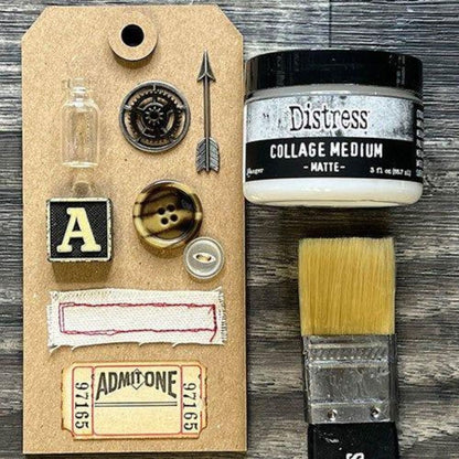 Distress Collage Brush Assortment / Pinceles para Collage  Tim Holtz Pinceles y Brochas Tim Holtz - Ranger