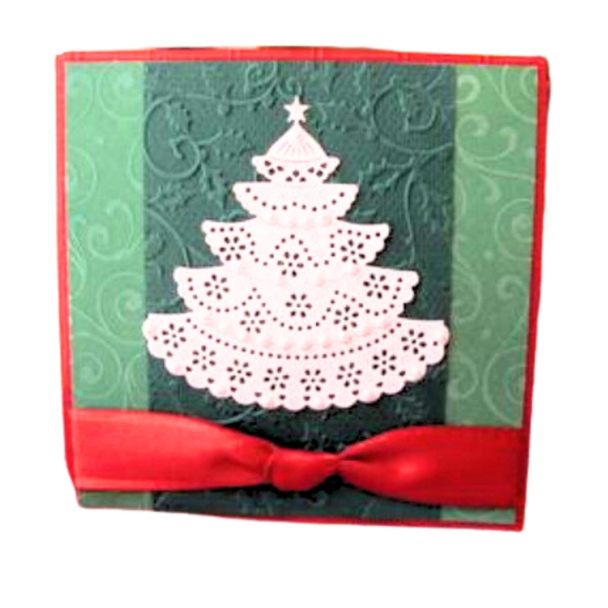 O Tannenbaum X-Mas Tree Die / Suaje de Corte de árbol de Navidad Exótico Dados de Corte / Suajes / Troqueles Cheery Lynn Designs