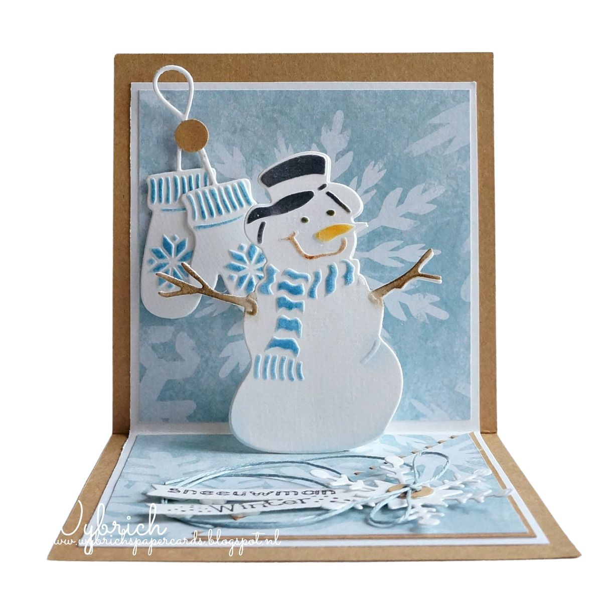 Suaje de corte de muñeco de nieve / Creatables Snowman Dados de Corte / Suajes / Troqueles Marianne design