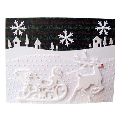 Suaje de Corte de Placa de Copo de Nieve / Snowy Scene Dados de Corte / Suajes / Troqueles Memory Box