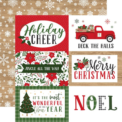 Jingle All The Way Collection Kit 12&quot; / Colección Navidad Papel Echo Park