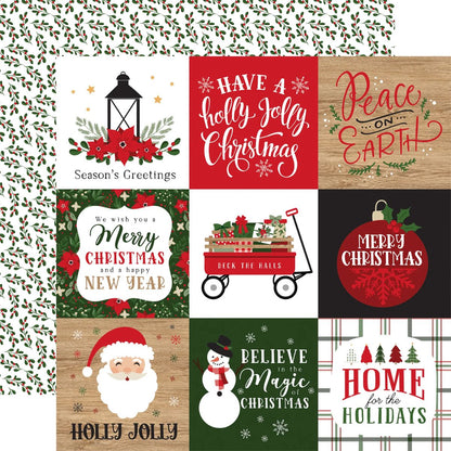 Jingle All The Way Collection Kit 12&quot; / Colección Navidad Papel Echo Park