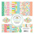 Double-Sided Paper Pad Seaside Summer 6" / Block de Papel Verano Junto al Mar Papel Doodlebug