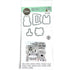 Framelits Die & Stamps Set Nines Lives / Kit de Suajes y Sellos de Nueve Vidas Dados de Corte / Suajes / Troqueles Sizzix