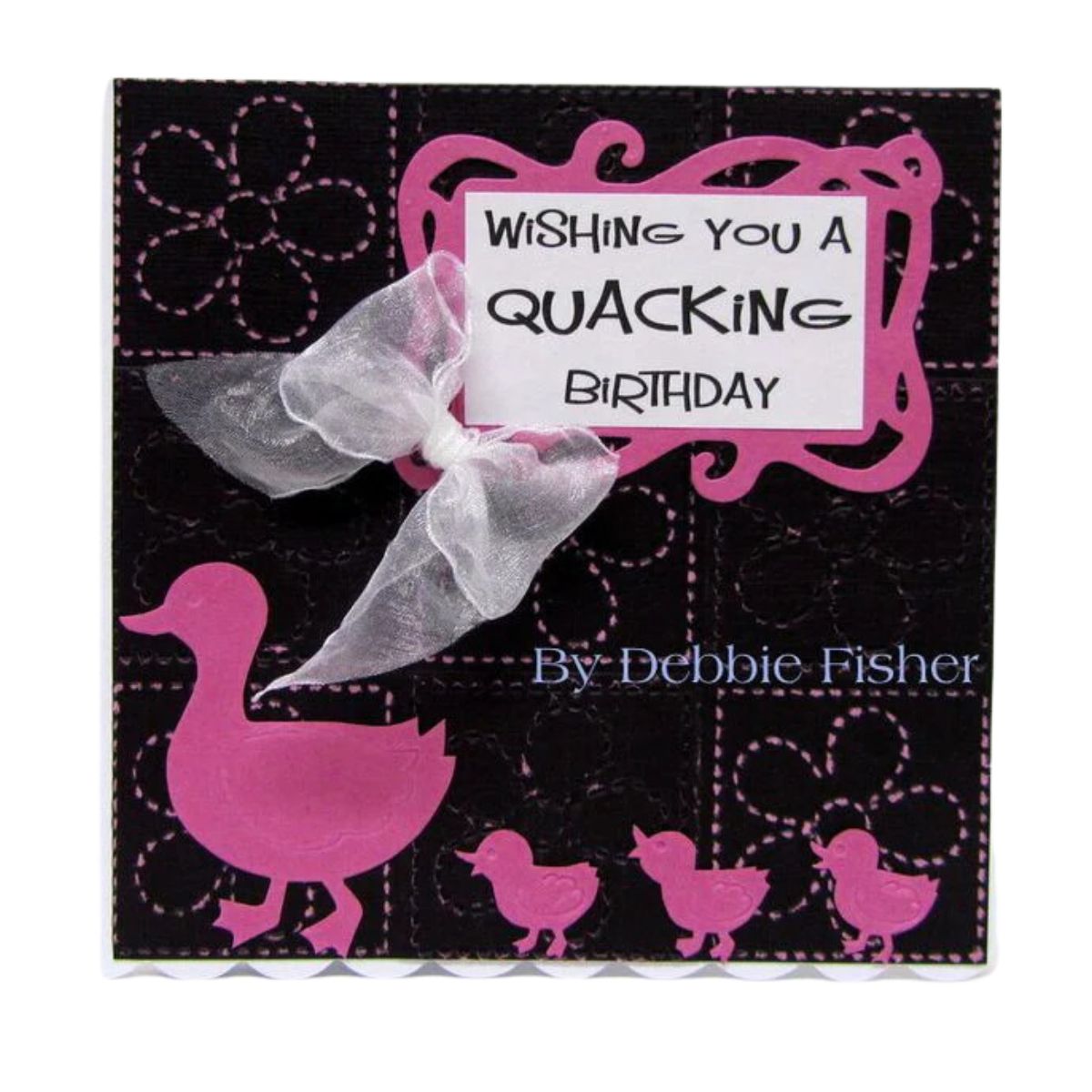 Embossing Duck and Ducklings / Folder de Grabado de Patos Folders de Grabado Darice