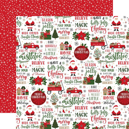 Jingle All The Way Collection Kit 12&quot; / Colección Navidad Papel Echo Park