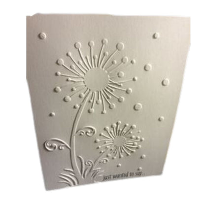 Embossing Dandelions / Folder de Grabado Diente de León Folders de Grabado Darice