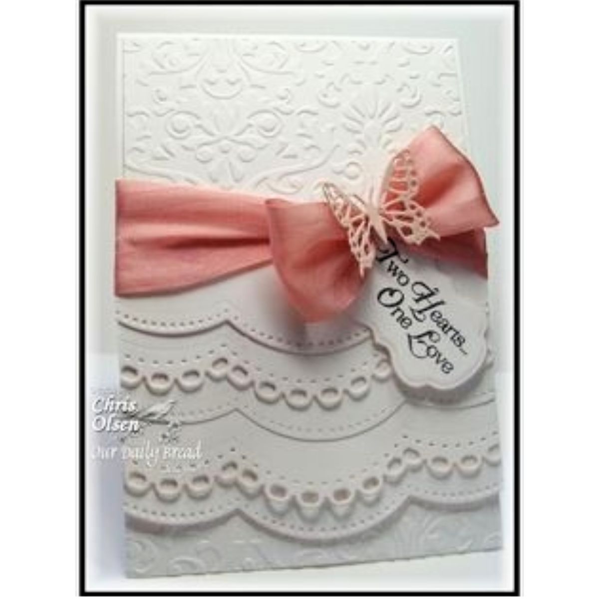 Embossing Damask / Folder de Grabado Damasco Gde. Folders de Grabado Darice