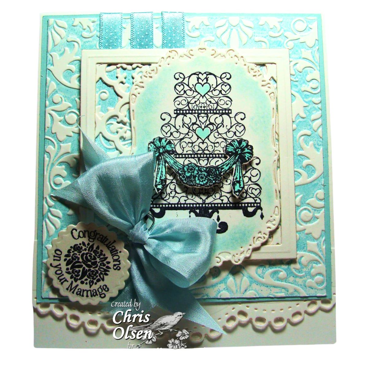 Embossing Damask / Folder de Grabado Damasco Gde. Folders de Grabado Darice