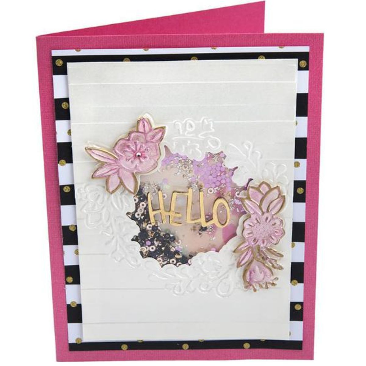 Embossing Folder &amp; Dies Set Wildflower Frame / Folder de Grabado y Suajes Marco Floral Dados de Corte / Suajes / Troqueles Sizzix