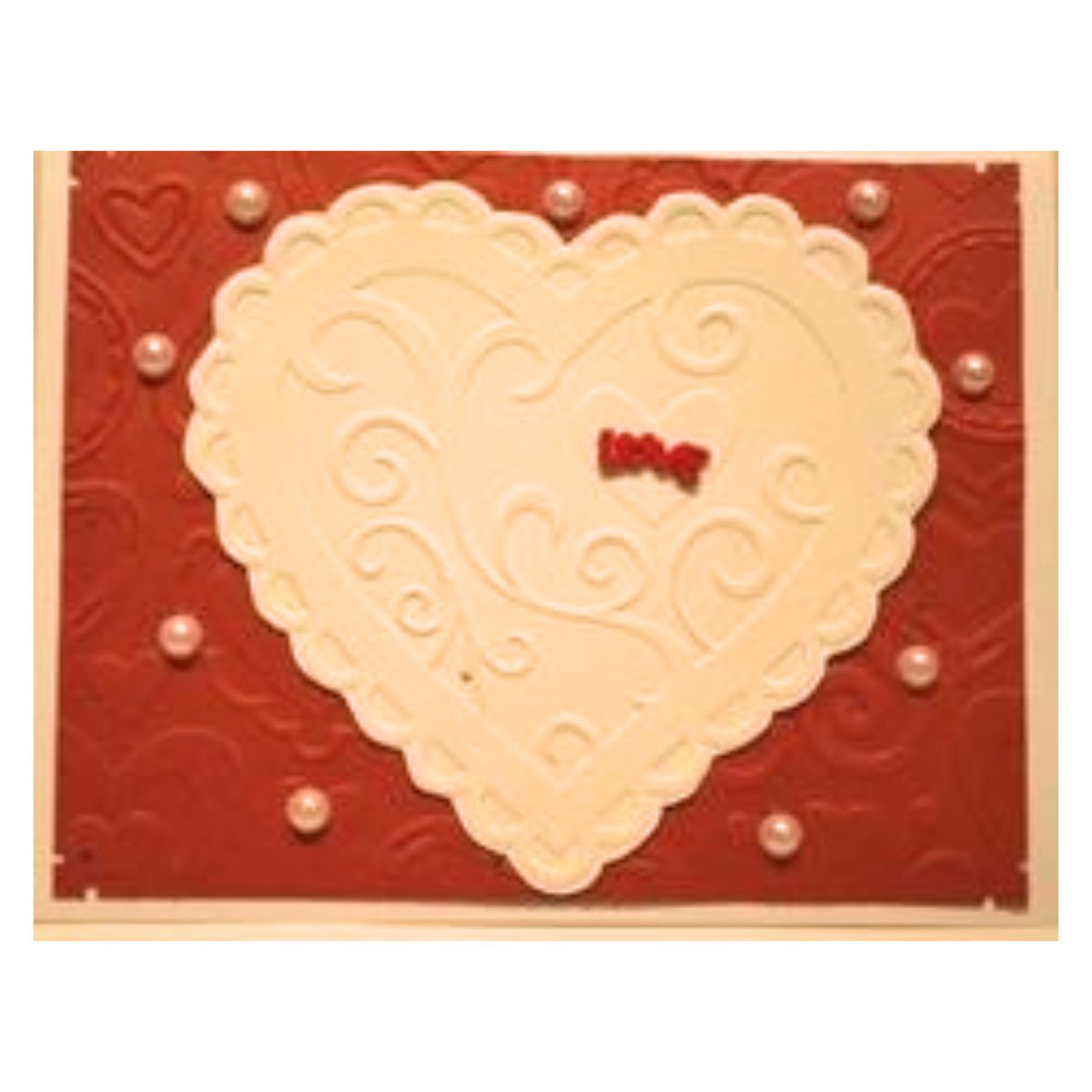 Embossing Valentine Heart / Folder de Grabado Corazon Folders de Grabado Darice