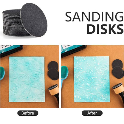 Tim Holtz Distress Sanding Disks /  Discos para Envejecer Lijar Papel Herramientas Tim Holtz - Ranger