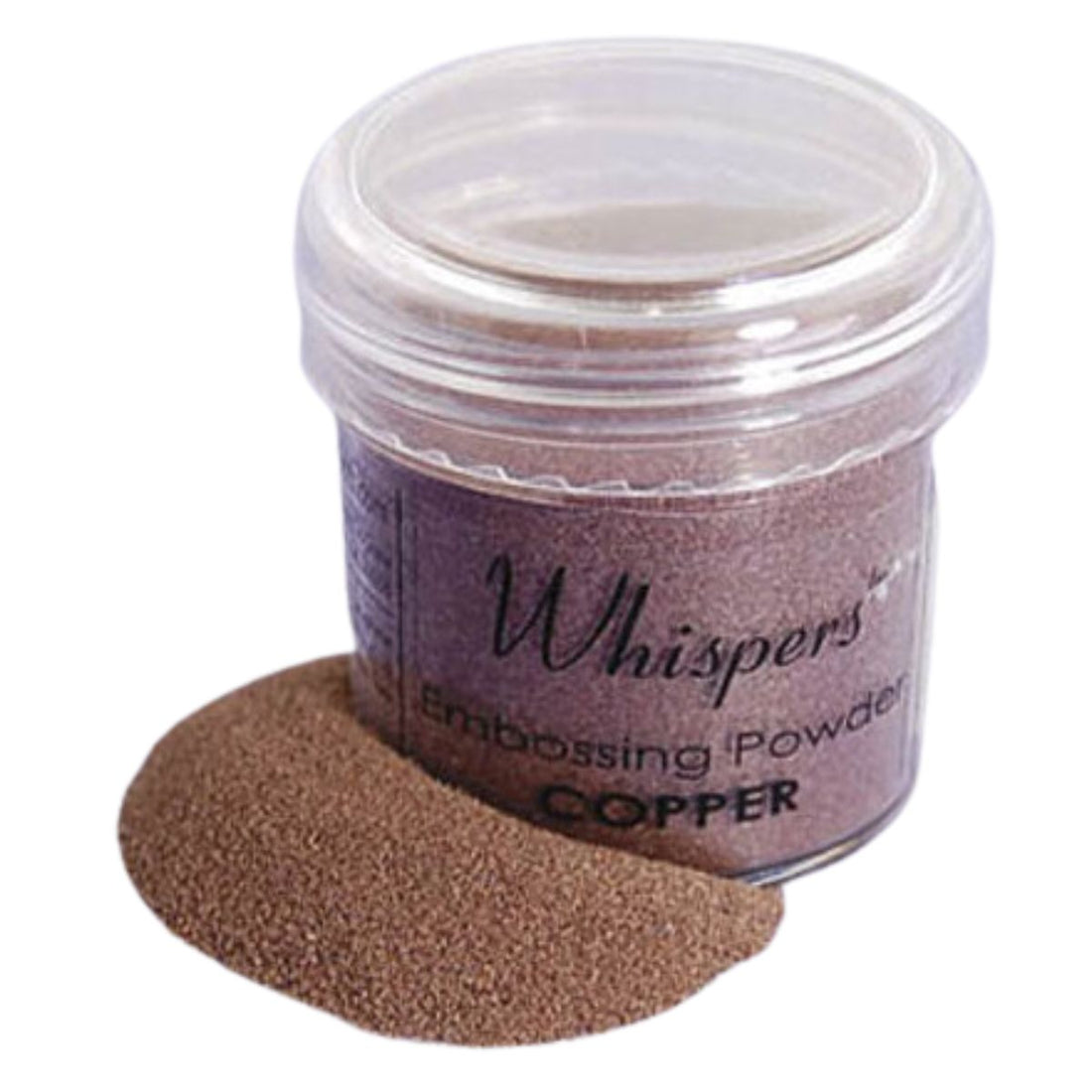 Whispers Copper Metallic Embossing Powder / Polvo de Relieve Bronce Polvos de Embossing Darice