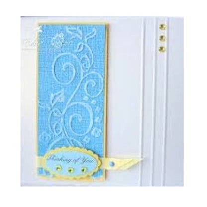 Embossing Flourish / Folder de Grabado Borde de Flores Folders de Grabado Darice