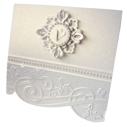 Embossing Flourish / Folder de Grabado Borde de Flores Folders de Grabado Darice