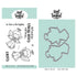 Clear Stamps Angel Wings with Dies / Sellos Alas de Angel con Troqueles Dados de Corte / Suajes / Troqueles Neat & Tangled