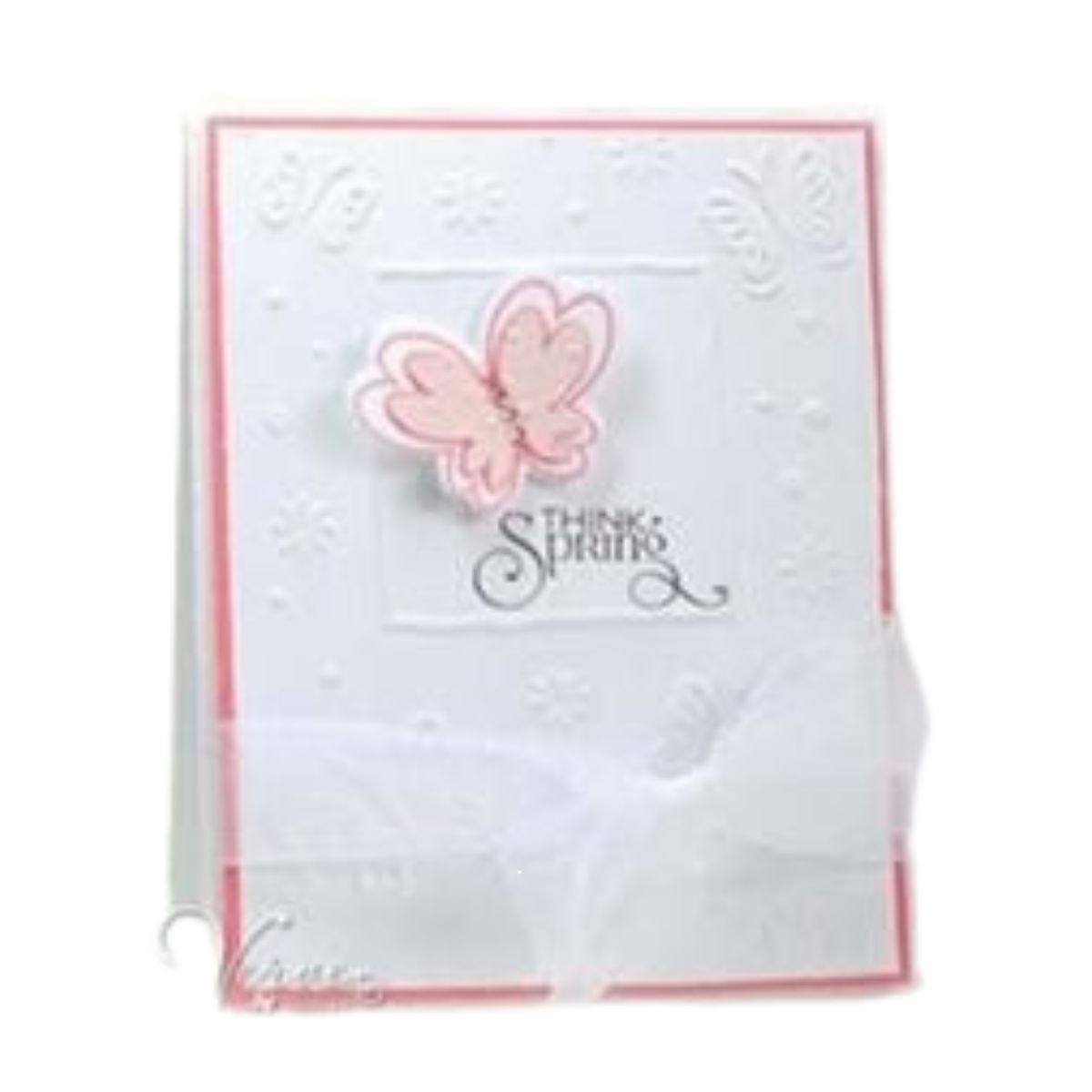 Embossing Folder Butterfly Frame / Folder de Grabado Marco con Mariposas Folders de Grabado Darice