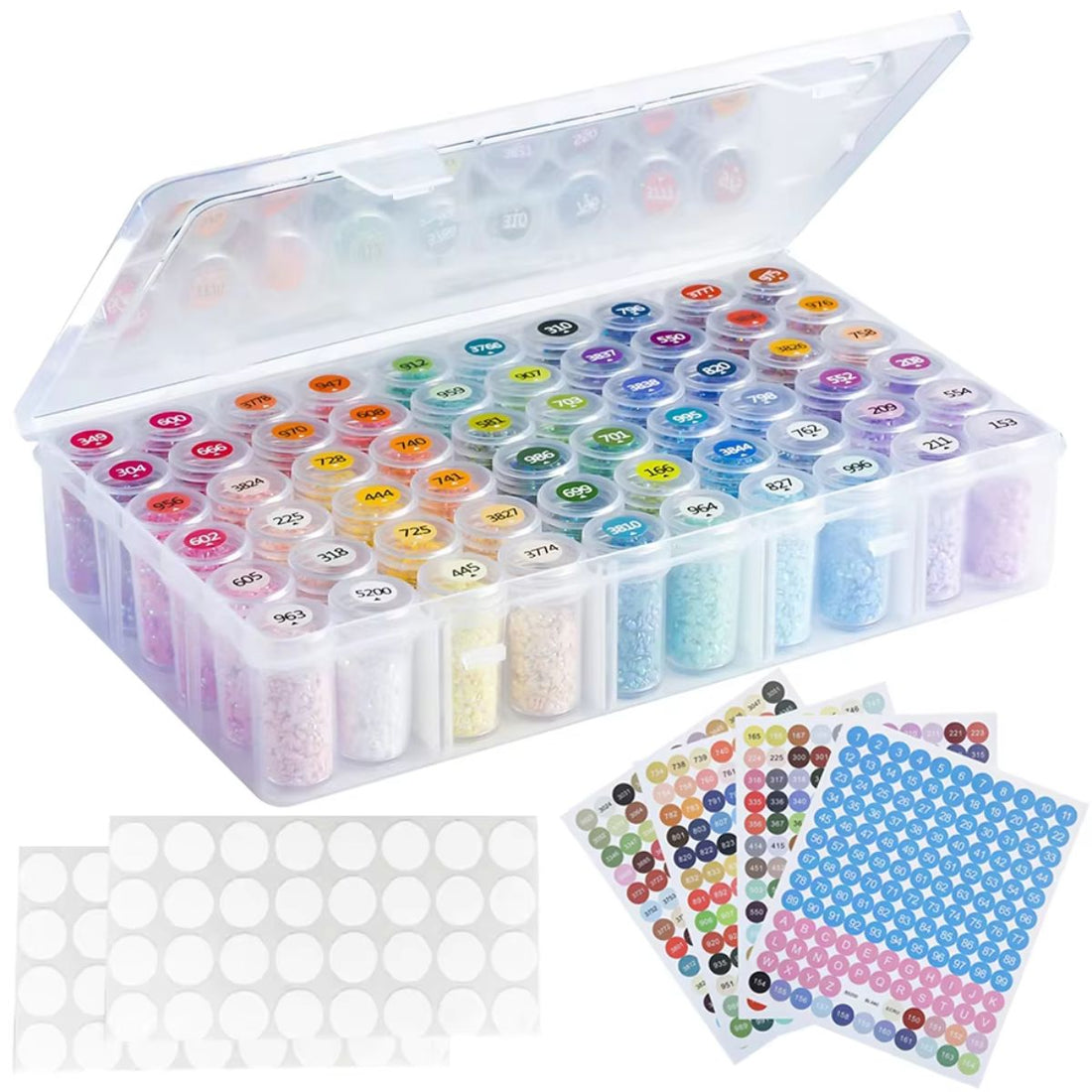 Caja Organizadora Ideal para Pintura con Diamantes Almacenamiento y Organización Hobbees