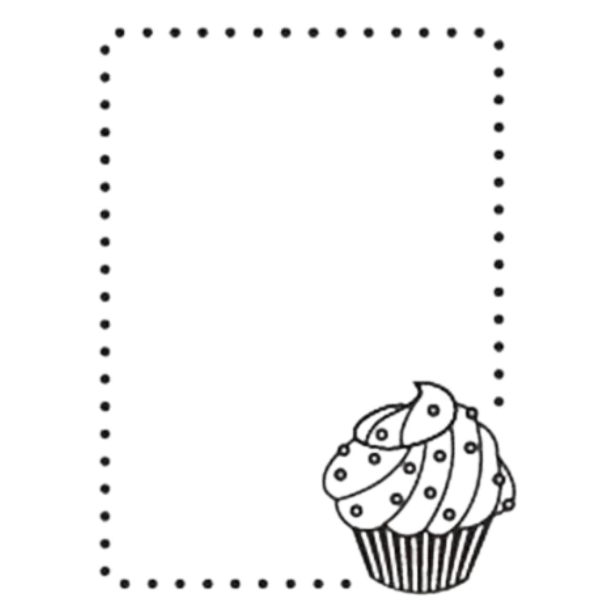 Embossing Cupcake / Folder de Grabado Marco Cupcake Folders de Grabado Darice