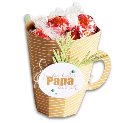 Suaje Cajita Para Hacer Cajitas de Tazas Plus Dados de Corte / Suajes / Troqueles Hobbees