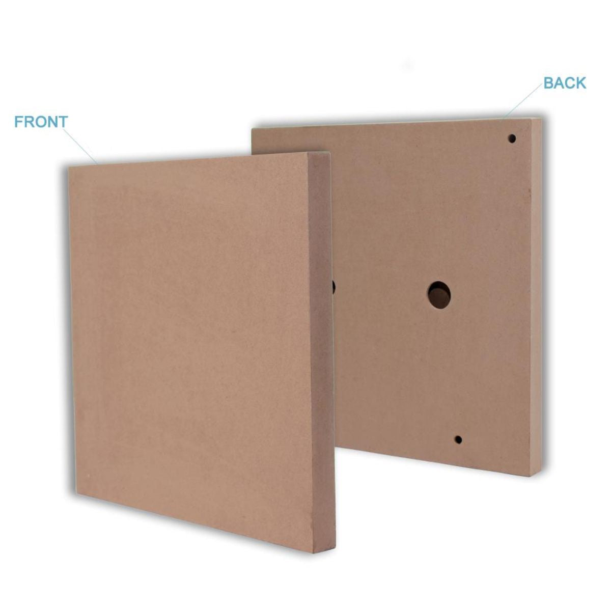 MDF Lightweight Art Panel 12" / Panel para Pintar Ligero Decoupage Little Birdie