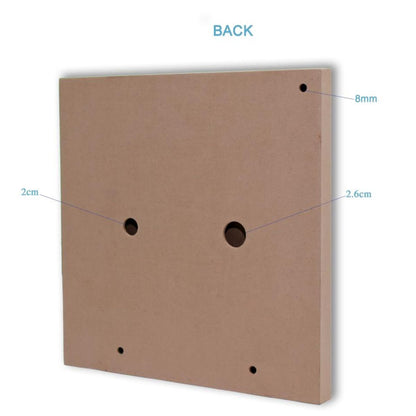 MDF Lightweight Art Panel 12" / Panel para Pintar Ligero Decoupage Little Birdie