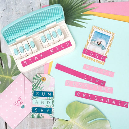 Word Punch Board / Perforadora Para Palabras Herramientas para Planners y Journals We R Memory Keepers