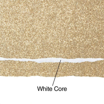 Diamond Chic Glitter Cardstock / 20 Hojas Cartulina Glitter T. Carta Oro Rosa Papel Harmony Paper