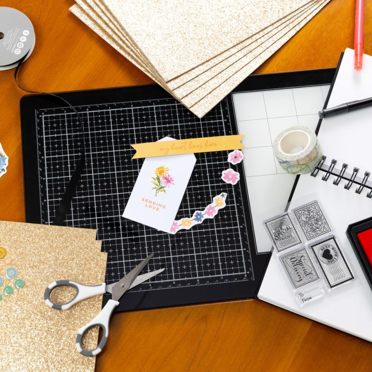 Kraft Cardstock / 100 Hojas Cartulina Ktaft T. Carta Papel Harmony Paper