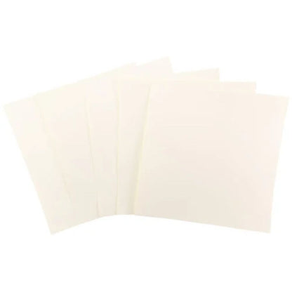 Ivory Cardstock 12" 176gm / 50 Hojas Cartulina Premium Marfil Papel Harmony Paper