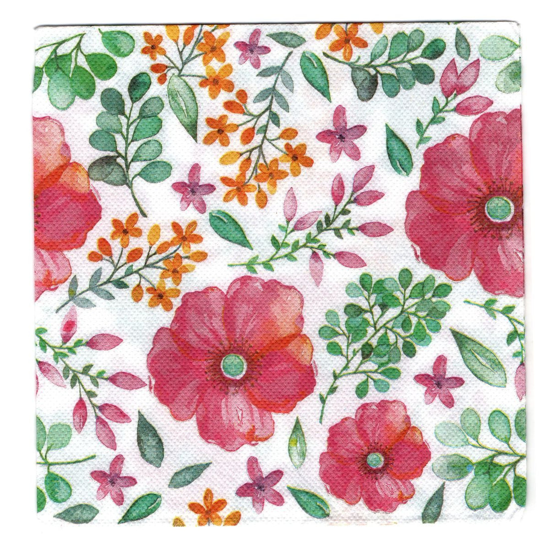 Servilleta de Papel Flores 